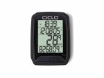 Ciclosport Velo-Tacho Protos 213 Schwarz, Kartenabdeckung: Keine