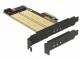 DeLock Host Bus Adapter PCI-Ex4 - M.2 1xNVME Key-M