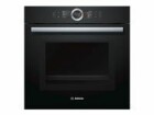 Bosch Einbaubackofen mit Mikrowelle HMG6764B1 Schwarz