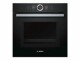 Bosch Einbaubackofen mit Mikrowelle HMG6764B1, Schwarz