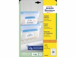 Avery Zweckform L7970-25 - Paper - permanent adhesive - white