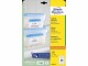 Avery Zweckform L7970-25 - Paper - permanent adhesive - white
