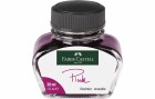 Faber-Castell Tintenglas 30 ml Pink, Detailfarbe: Pink, Tintenart