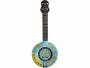 Folat Aufblasbares Accessoire Banjo Blau/Gelb/Schwarz