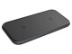 Zens Wireless Charger Dual QI Schwarz, Induktion Ladestandard