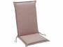 Best-Freizeitmöbel Sitzkissen Hochlehner Outdoor 120 x 50 cm, Pink