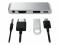 Bild 8 Satechi USB-C Mobile Pro Hub - Hub aus hochwertigem Aluminium - Silber