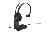 Jabra Headset Evolve2 55 Mono MS, USB-A, inkl. Ladestation