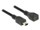 DeLock Delock Kabel USB 2.0 mini-B Verlängerung