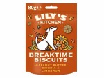 Lily's Kitchen Snack Breaktime Biscuits, Erdnussbutter/Banane, 80 g
