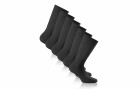 Rohner Socks Cotton II, Black, Grösse 47 - 50, 3er-Pack