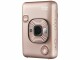 FUJIFILM Fotokamera Instax Mini LiPlay Blush Gold, Detailfarbe
