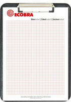 ECOBRA    ECOBRA Schreibplatte A5 789251 schwarz, Kunstleder, Kein