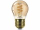 Philips Lampe LEDcla 15W E27 P45 GOLD D Warmweiss