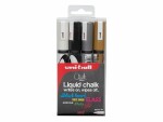 Uni Kreidemarker uni Chalk 1.8 - 2.5 mm 4