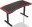 Image 0 Nitro Concepts D16E Gaming Desk - black/red