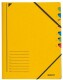 LEITZ     Ordnungsmappe               A4 - 39070015  gelb                  7 Fächer