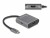 Image 4 DeLock 2-Port Signalsplitter USB-C ? 2x HDMI, Anzahl Ports