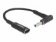 DeLock Ladekabel USB-C zu HP 4.5 x 3 mm
