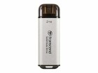 Transcend 2TBUSB EXTERNAL SSD ESD300S USB 10GBPS TYPE C SILVER