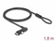 Image 1 Navilock Sicherheitsschloss für USB Typ-A Buchse mit