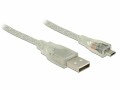 DeLock USB 2.0-Kabel USB A - Micro-USB B