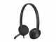 Image 4 Logitech USB Headset H340 - Micro-casque - sur-oreille - filaire