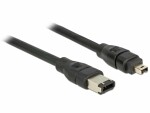 DeLock FireWire-Kabel 400Mbps 6Pin-4Pin 1 m, Datenanschluss