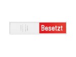 Franken Türschild Frei - Besetzt 10.2 cm x 2.7