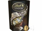 Lindt Schokoladen-Pralinen Lindor Kugeln Dunkel 70% Kakao 200