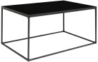 House Nordic Couchtisch Vita 90 x 60 cm, Schwarz, Bewusste