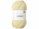 Rico Design Wolle Fashion Jersey 50 g Pastellgelb, Packungsgrösse: 1