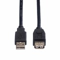 ProLine Roline USB 2.0 Kabel, A-A, black (1.8m
