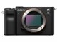 Sony Fotokamera Alpha 7C Body Schwarz/Schwarz, Bildsensortyp