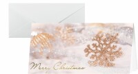 SIGEL     SIGEL Weihnachts-Karte/Couvert 2/3A4 DS055 220/100g je 10
