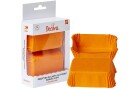 Decora Mini-Cake-Backform 1 Stück, Orange, Materialtyp: Papier