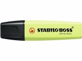 STABILO Leuchtmarker Boss Original Gelbgrün, 10 Stück