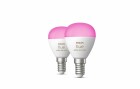 Philips Hue White & Col. Amb., E14 Doppelpack 2x 470lm