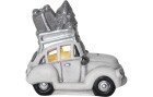 Star Trading LED-Figur Auto mit Gepäck, 15 cm, Weiss, Betriebsart