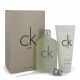 Calvin Klein CK ONE Gift Set -- 198 ml Eau De Toilette Spray + 198 ml Body Moisturizer