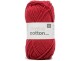 Rico Design Wolle Creative Cotton Aran 50 g, Kirsche, Packungsgrösse