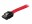 Immagine 1 StarTech.com - 18in Latching SATA Cable - SATA cable - Serial ATA 150/300/600 - SATA (R) to SATA (R) - 1.5 ft - latched - red - LSATA18