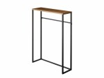 Yamazaki Beistelltisch Tower 80.5 x 60 cm, Braun/Schwarz, Natürlich