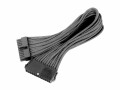 SilverStone ATX-Stromkabel 24Pin - 24Pin Schwarz, Kabeltyp