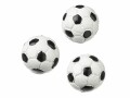 HobbyFun Mini-Utensilien Fussball 2 Stück, Detailfarbe: Weiss