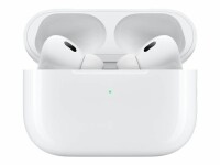 Apple True Wireless In-Ear-Kopfhörer AirPods Pro 2. Gen. Lightning - Detailfarbe: Weiss - Kopfhörer Ausstattung: Geräuschunterdrückung - Mikrofon - Verbindungsmöglichkeiten: Bluetooth - Aktive Geräuschunterdrückung: Ja - Einsatzbereich: Lifestyle - Kopfhö