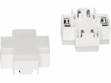 Steffen LED Click System 40mm Kreuzstück weiss, Lampensockel