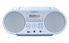 Sony Radio ZSPS50 Hellblau, Radio Tuner: FM, AM, Stromversorgung