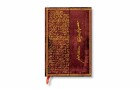Paperblanks Notizbuch Shakespeare Mini, Liniert, Rot, Produkttyp