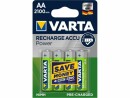 Varta Power Accu - Batterie 4 x AA